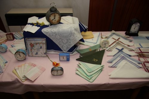 Výstava Budíky a budíčky, kapesníky a kapesníčky v Podolí - 1.1.2009